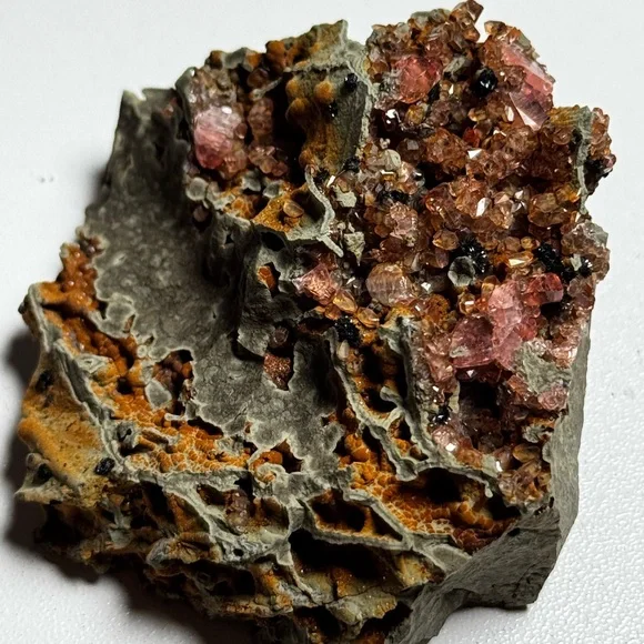 RARE Collector Rhodochrosite Matrix Potosi Mine Santa Eulalia Chihuahua 🇲🇽